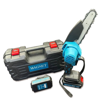 Купить MAGNET Пила цепная аккумуляторная 15 см.