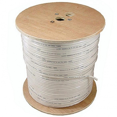 Купить Кабель коаксиальный RG-59U, 75 Ом (CCA, AL) + 2x0.75 мм2 CCA, 20 м