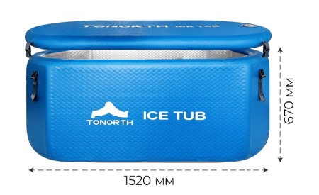Купить Tonorth Inflatable Ice Tub 152x76x67cm 522L (TS-LCP03) Blue