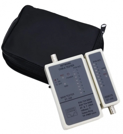 Купить CARCAM CT248 Тестер витой пары и BNC кабеля