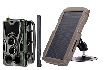 Купить Комплект Suntek HC-801LTE и солнечная панель с аккумулятором Suntek SP-02 Solar panel with Li-ion battery 2500mAh