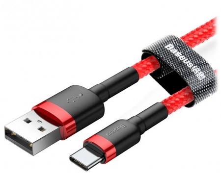 Купить Baseus Cafule Lightning 2m Red (CALKLF-C09)