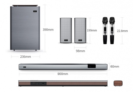 Купить Xiaomi Binnifa Karaoke Surround Home Theater Simulation 5.1