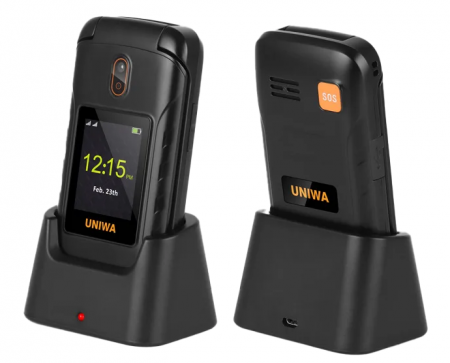 Купить UNIWA V909T Flip Phone Gray