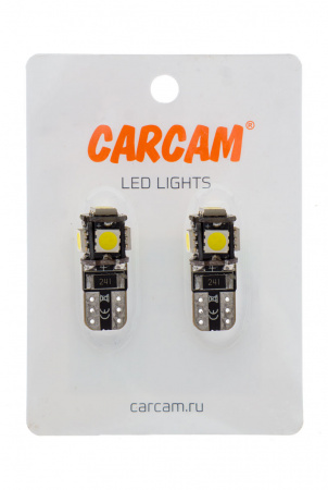 Купить CARCAM T10-5SMD 5050 CANBUS