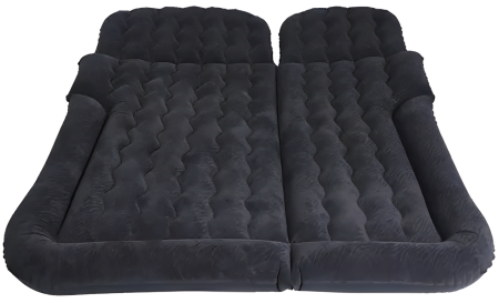 Купить CARCAM Inflatable Auto Airbed, Two Pillows, Auto Air Pump, Repair Kit, 175x155 cm. (CCMTE134) Black