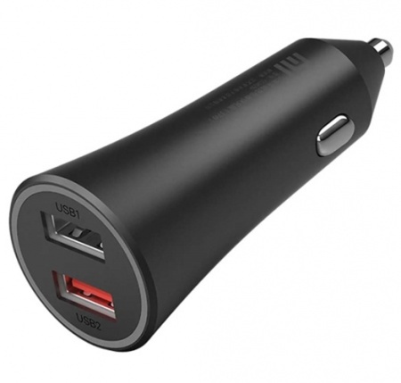 Купить Xiaomi Mi 37W Dual-Port Car Charger (CC06ZM)