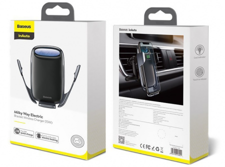Купить Baseus Milky Way Electric Bracket Wireless Charger 15W (WXHW02-01)