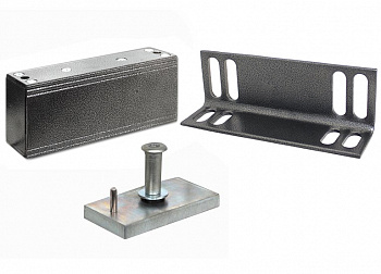 Купить CARCAM M2-300 Электромагнитный замок с уголком (серебряный антик)