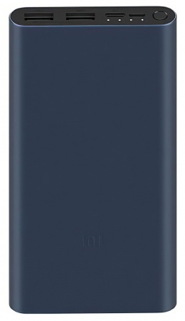 Купить Xiaomi Mi Power Bank 3 10000 mAh Dark Blue (PLM13ZM) 