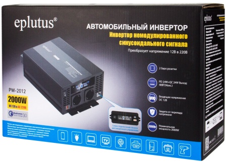 Купить Eplutus Car Inverter PW-2012