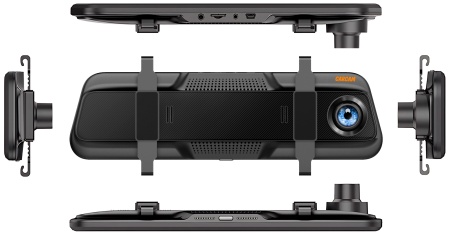 Купить CARCAM 4K+FHD WiFi GPS Mirror Dash Cam Z8 Pro