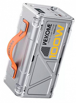 Купить Wekome Mecha Series Outdoor Power Bank 50000 mAh 100W (WP08) Silvery