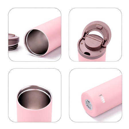 Купить Tyeso Vacuum Insulated Tumbler 500ml (TS-8841) Pink