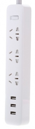 Купить Xiaomi Mi Power Strip 3 Sockets (XMCXB01QM) White
