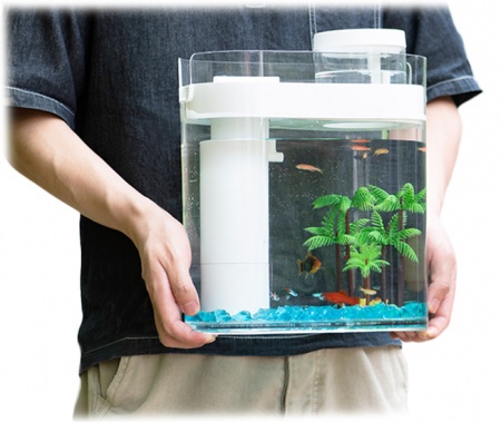 Купить Xiaomi Geometry Lazy Fish Tank White (HF-JHYGZH001)