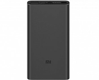 Xiaomi Mi Power Bank 3 10000 mAh black, (PLM12ZM)