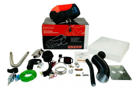 Купить Viking Autonomous Diesel Heater 5.5kW 12V/24V-1 Plastic Black/Red