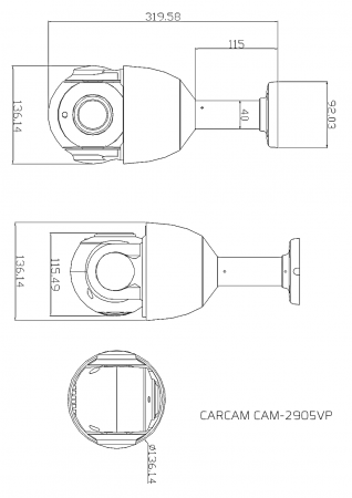 Купить CARCAM CAM-2905M