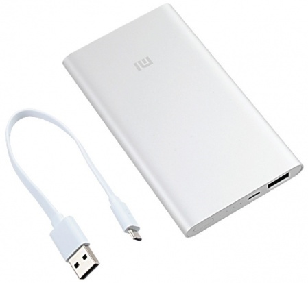 Купить Xiaomi Mi Power Bank 2 5000mAh Silver (PLM10ZM)
