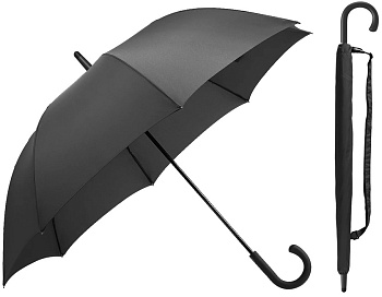 Купить Rumbrella Straight Handle Automatic Umbrella Grey