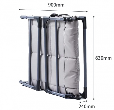 Купить Xiaomi 8H Outdoor Dual-Purpose Folding Bed RC Gray