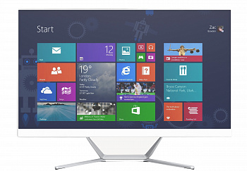 Купить 27" IPS FullHD All in One PC Intel Celeron N100 RAM 16GB, SSD 512GB, Win11 White