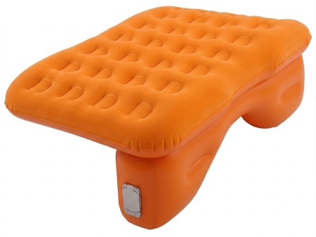 Купить CARCAM Inflatable Back Seat Auto Airbed, Auto Air Pump, Repair Kit, 135x85 cm. (CCMTE-1750) Orange