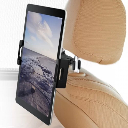 Купить Автомобильный крепеж для планшета на подголовник Каркам КМ-32