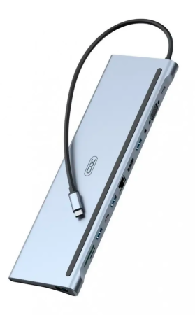 Купить XO 12-in-1 Multifunctional Docking Station (XO-HUB010)
