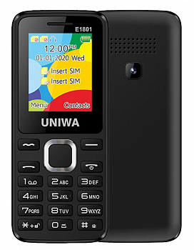 Купить UNIWA E1801 Dual SIM Black