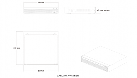 Купить CARCAM XVR1668