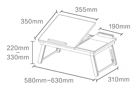 Купить Xiaomi IZW Orange House Multifunctional Folding Computer Desk