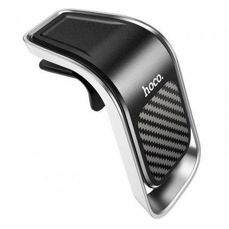 Держатель авто магнитный Hoco CA74 Black Silver для телефона