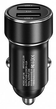 Купить Wekome StarRoad Series Vieyie Dual-USB Car Charger 15W (WP-C46) Black