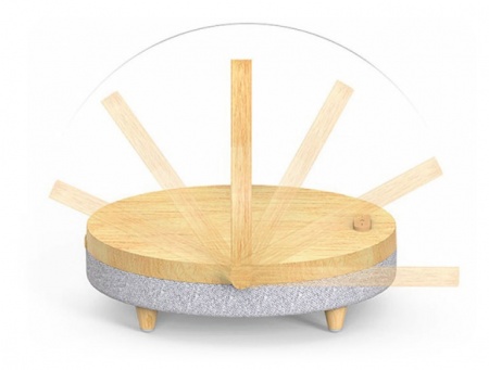 Купить Xiaomi Ezvalo Wireless Charging Music Desk Lamp Wood (LYYD01)