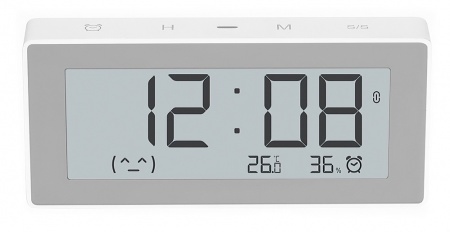 Купить Xiaomi MiaoMiaoCe (MHO-C303) Метеостанция-часы с датчиком температуры и влажности