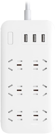 Купить Xiaomi Mi Power Strip Sockets (6 розеток+ 3 USB порта)
