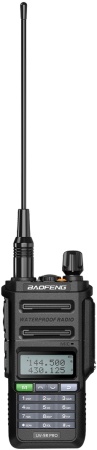 Купить Baofeng UV-9R Pro V2 8W VHF/UHF IP68 Type-C Black