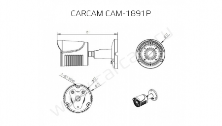 Купить CARCAM CAM-1891P