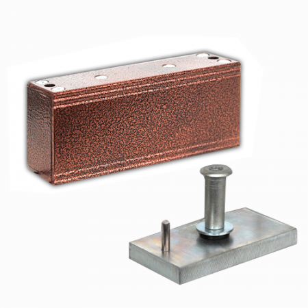 Купить CARCAM M2-500 Электромагнитный замок с уголком (медный антик)