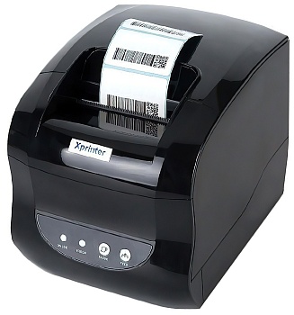 Купить Xprinter XP-365B (USB) Черный