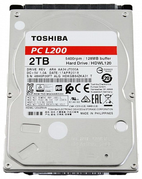Купить HDD 2TB 2,5'' SATA