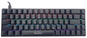 Купить Bosston Wired Mechanical Keyboard MK68 Black