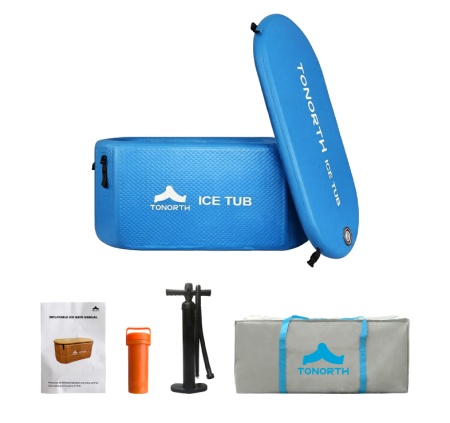 Купить Tonorth Inflatable Ice Tub 136x76x62cm 460L (TS-LCP02) Blue