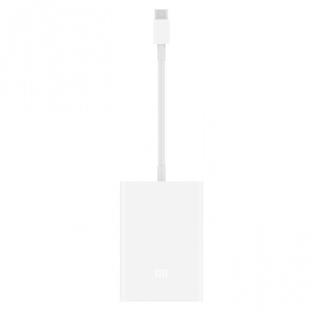 Купить Xiaomi USB-C to VGA/Gigabit Ethernet Multi-function Adapter (ZJQ04TM) White
