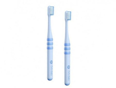 Купить Xiaomi Dr. Bei Toothbrush (2 шт) - Blue