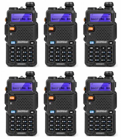 Купить Baofeng UV-5R 6 шт.