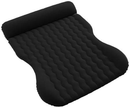 Купить CARCAM Inflatable Auto Airbed, Auto Air Pump, 170x133 cm. (CCMTE1758) Black