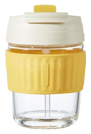 Купить Xiaomi Quange Full-Framed Glass Coffee Cup 380ml (KF200) Yellow